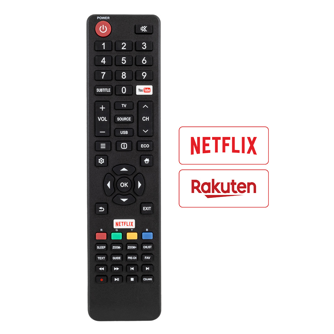 WEKO KL TESLA 06-532W54-TLA1XS YOUTUBE-NETFLIX TUŞLU LCD LED TV KUMANDA