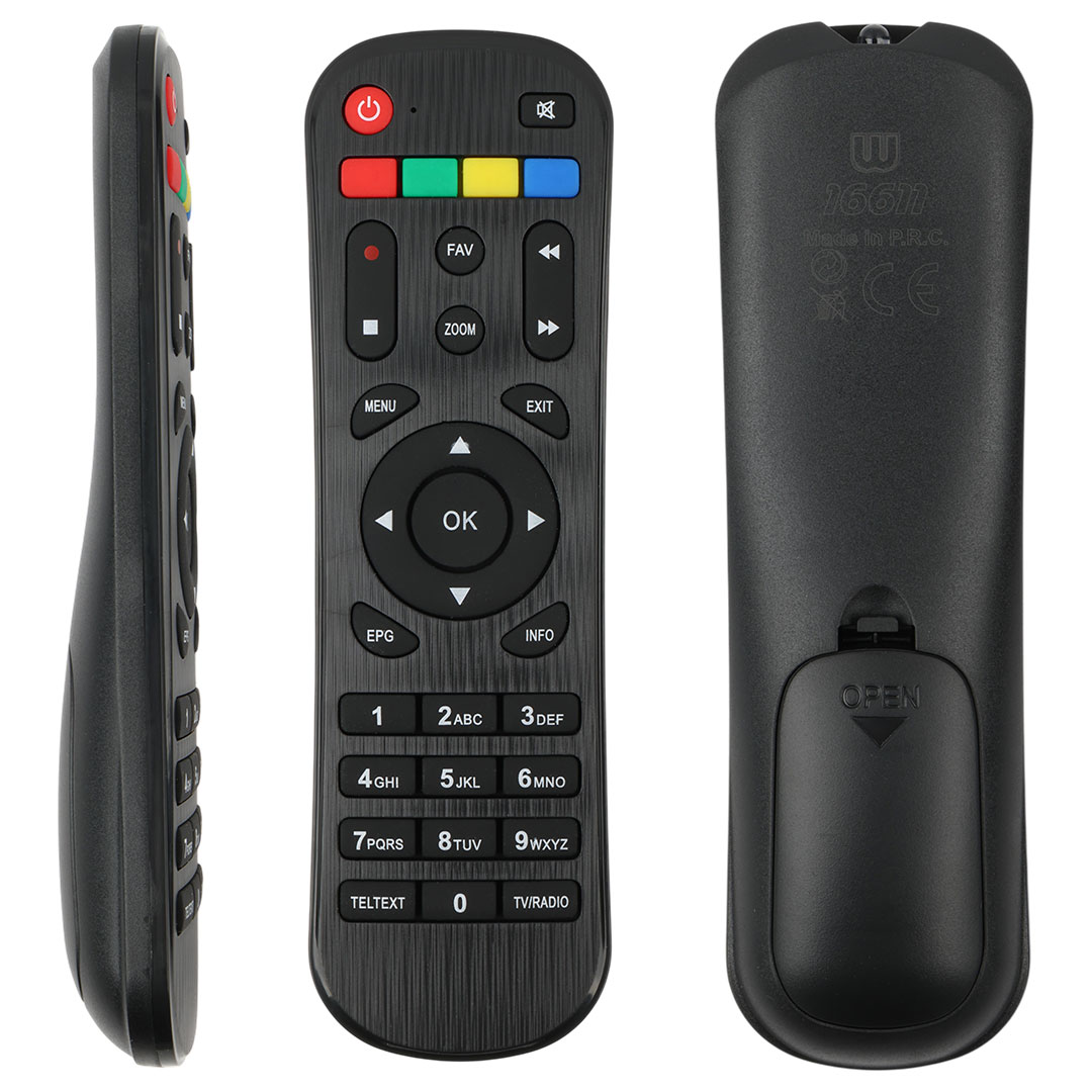 WEKO KR KAWAI KW-6850-6950-8400/POLSAT PLZ-14923/KENNON MİNİ HD UYDU KUMANDA (16611=3444)