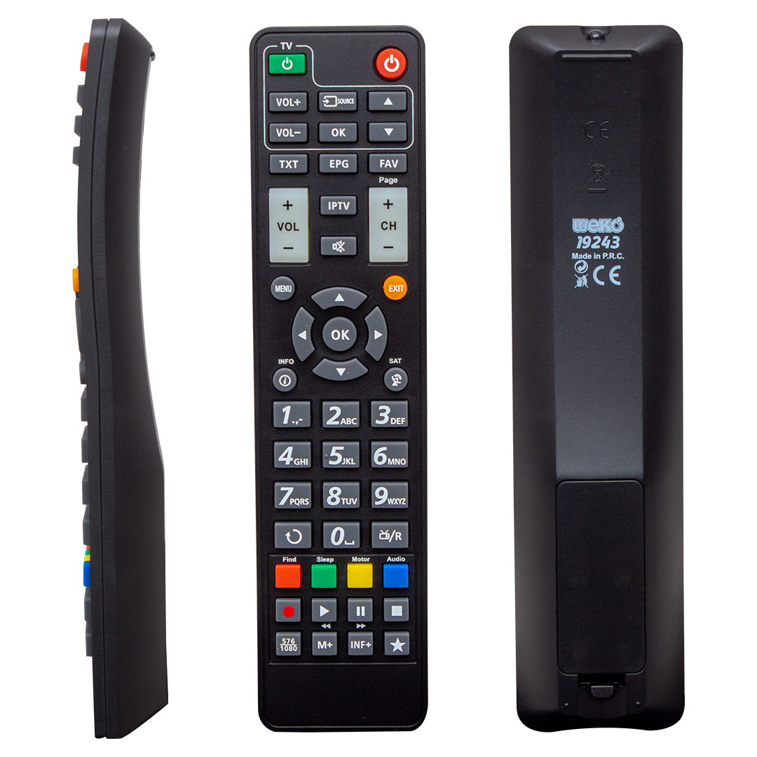 WEKO KR NEXT 2000HD(2023 HD)-KANKY HD-TANGO-PUNTO-BLACK PROGRAMLANABİLİR AKILLI UYDU KUMANDA