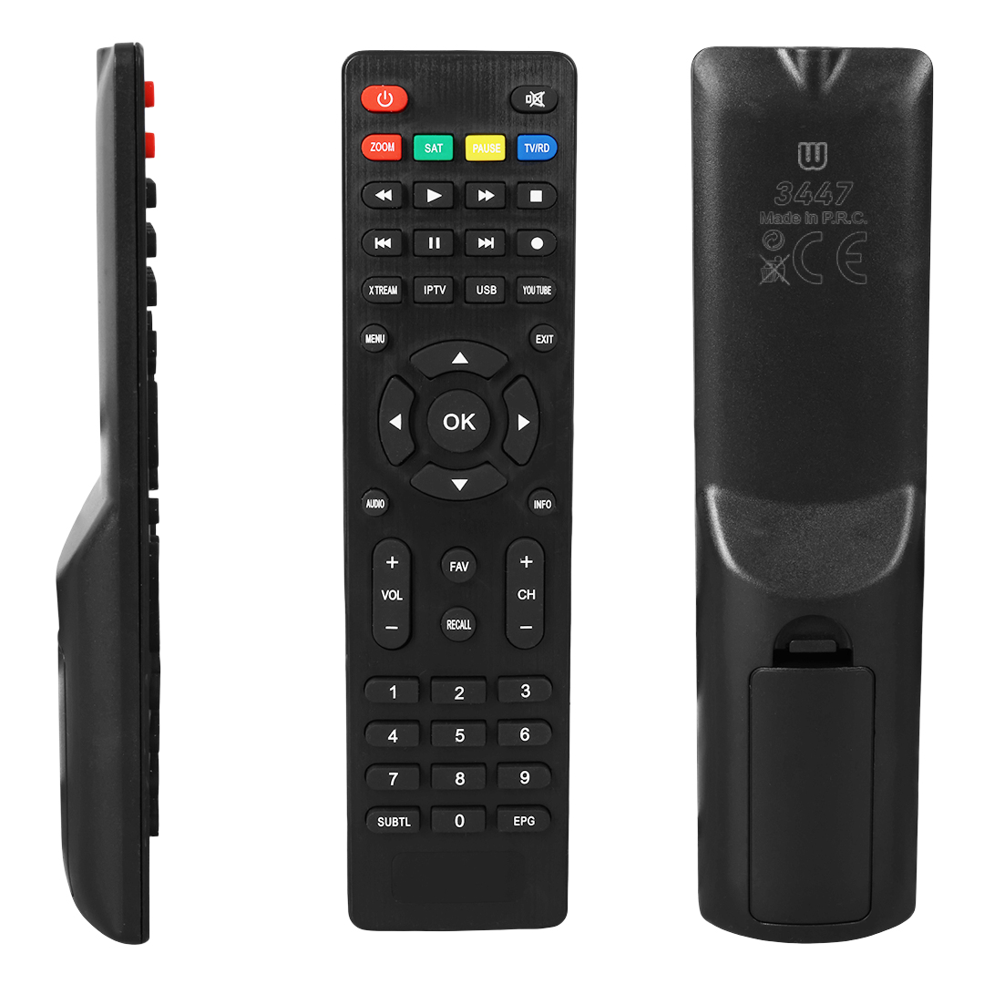 WEKO KR REDLINE TS-100 HD VE T SERİSİ XTREAM TUŞLU HD UYDU KUMANDA