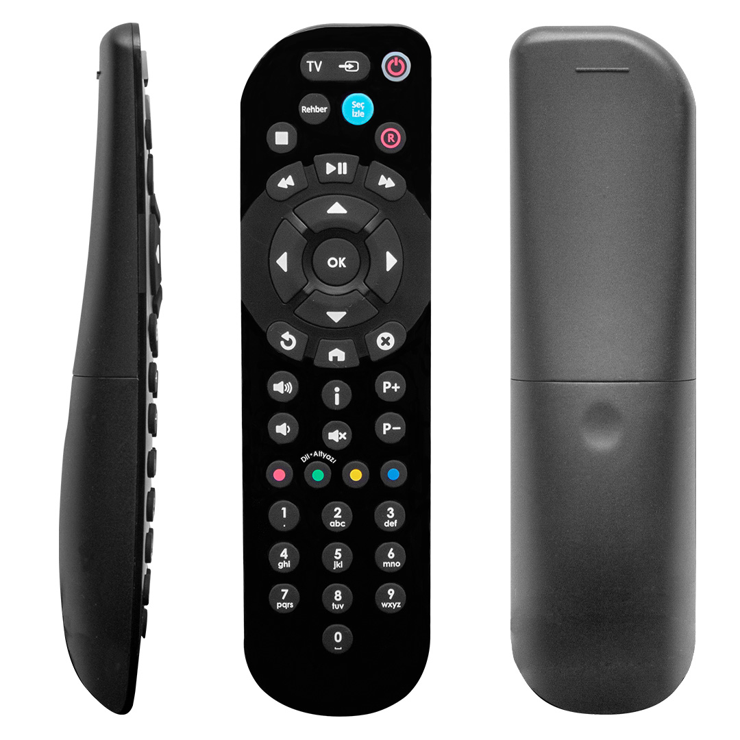 WEKO KR TÜRK TELEKOM TİVİBU HD 2000HD HUMAX UYDU KUMANDASI (19860=8538) YAZISIZ