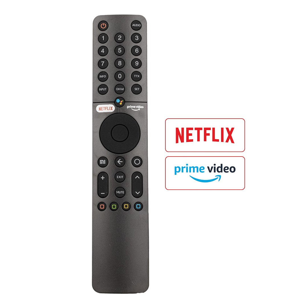 WEKO KR XIAOMI MI-VER7 (L75M6-ESG) NETFLIX- PRIME VIDEO TUŞLU LCD LED TV KUMANDA (AUDIO)