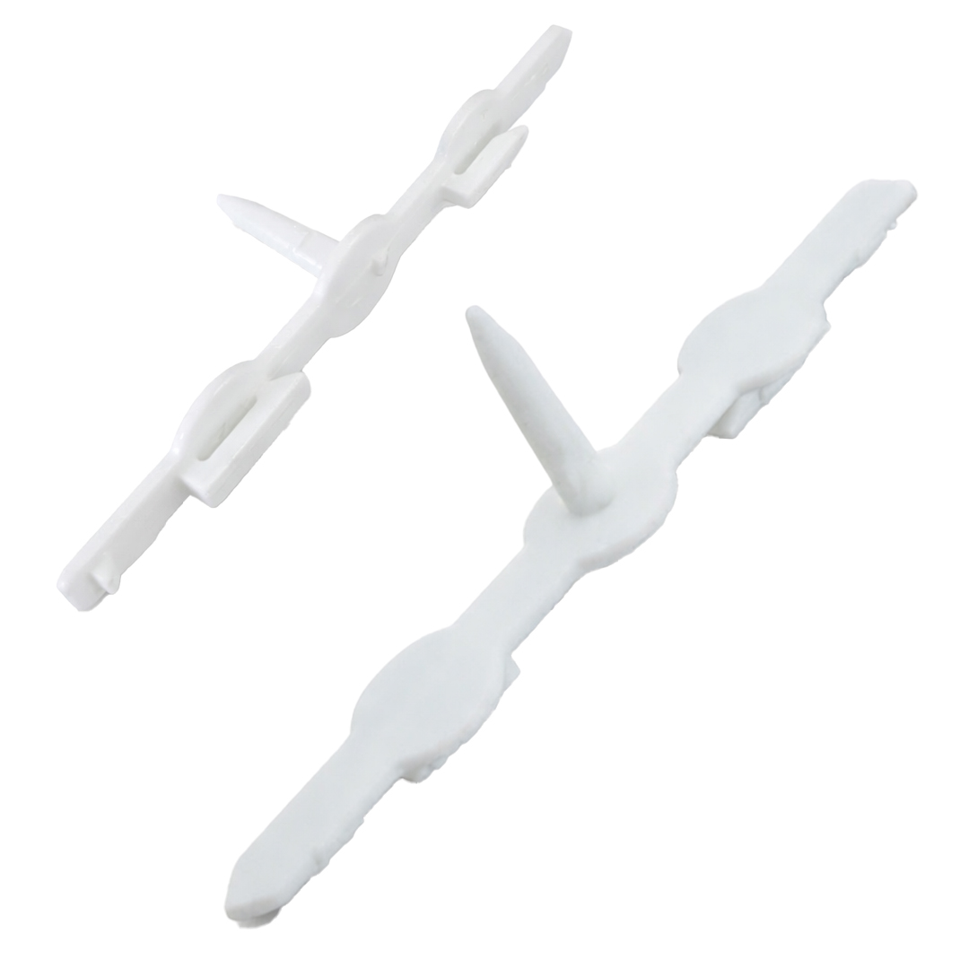 WEKO TV PANEL BACKLİGHT REFLEKTÖR KAĞIDI SABİTLEME STOPERİ 60X9MM BEYAZ PLASTİK TUTUCU