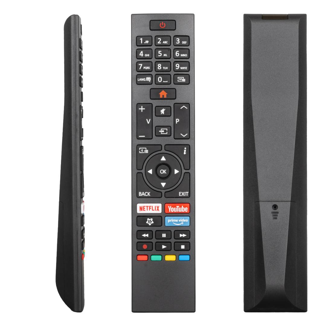 WEKO VESTEL RM-L369A RC 43157*TOSHİBA CT-8557*TELEFUNKEN NETFLIX-YOUTUBE-PRIME TUŞLU LCD TV KUMANDA
