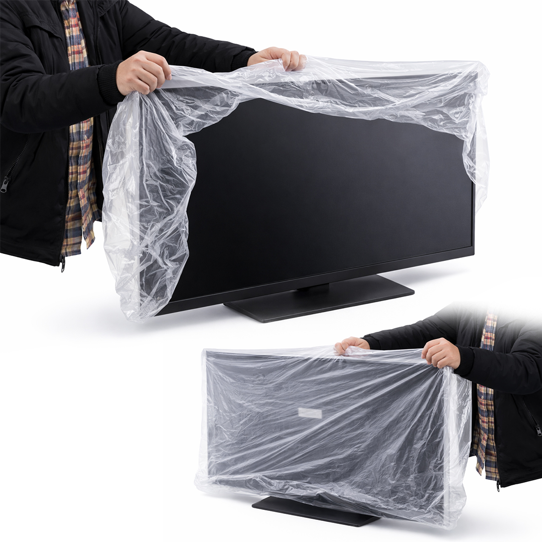 WEKO WK-26222 17 INÇ TV MONİTÖR TOZ NEM ÖNLEYİCİ ŞEFFAF EKRAN KORUMA POŞETİ