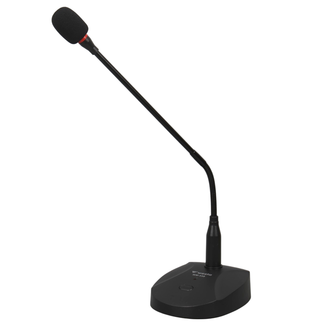 WESTA WM-558 PROFESYONEL IŞIKLI VE MELODİLİ MASAÜSTÜ CONDENSER KONFERANS MİKROFONU
