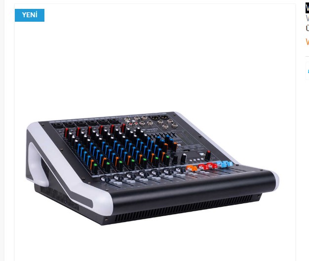WESTA WM-8PMX 2X400 WATT 8 KANAL POWER MİXER