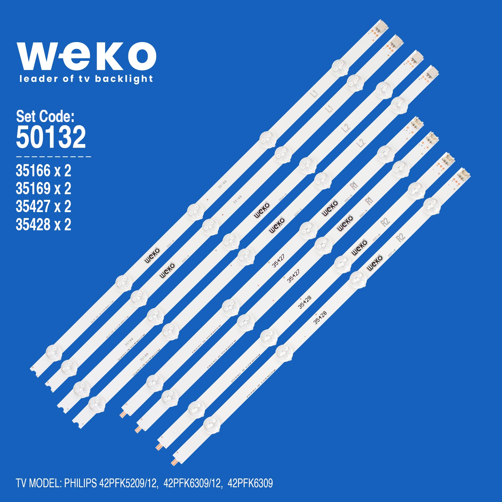WKSET-5132 35166X2 35169X2 35427X2 35428X2 42" V14 DRT REV0.0 1 8 ADET LED BAR