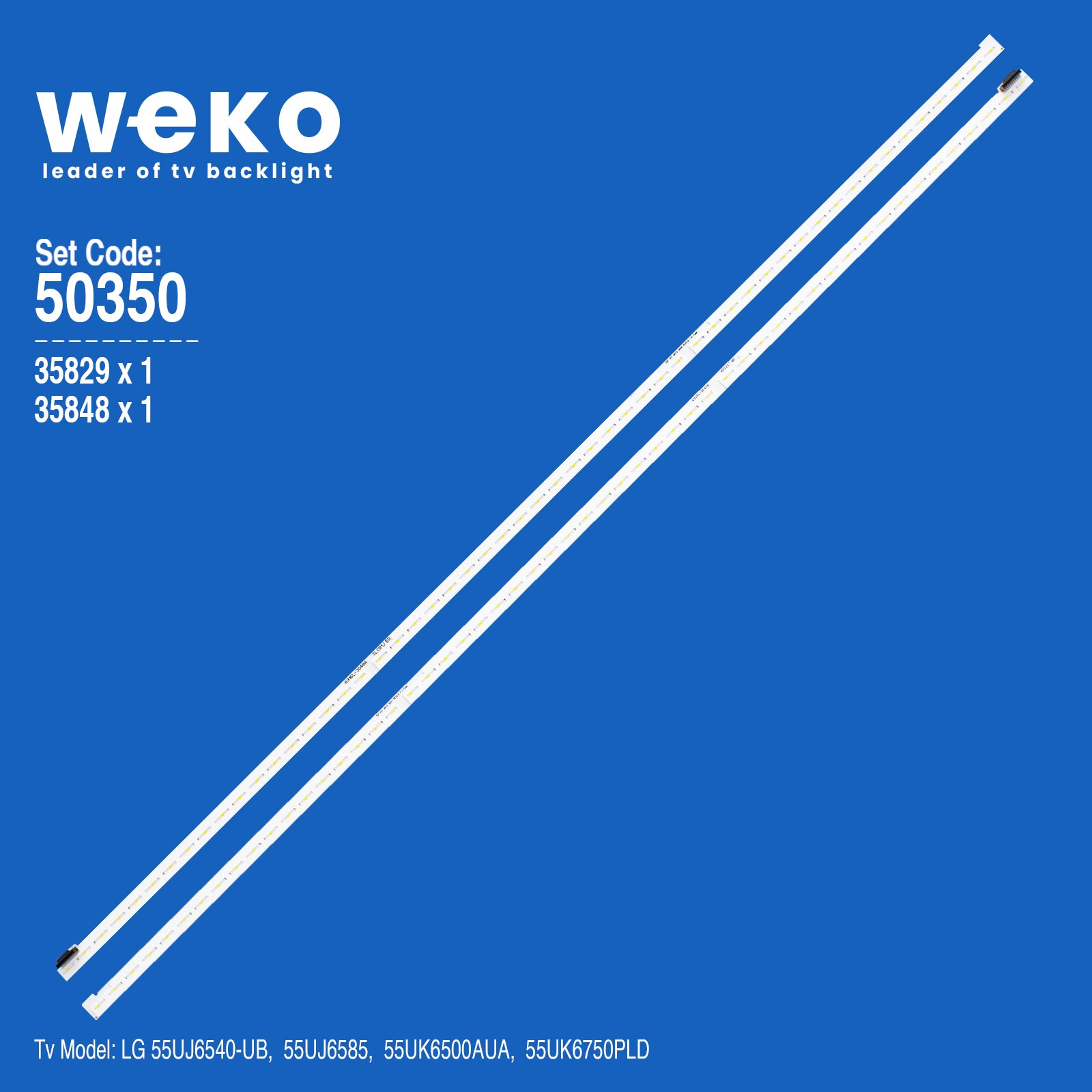 WKSET-5350 35829X1 35848X1 55'' V17 ART3 3047 REV2.0  2 ADET LED BAR (54LED)