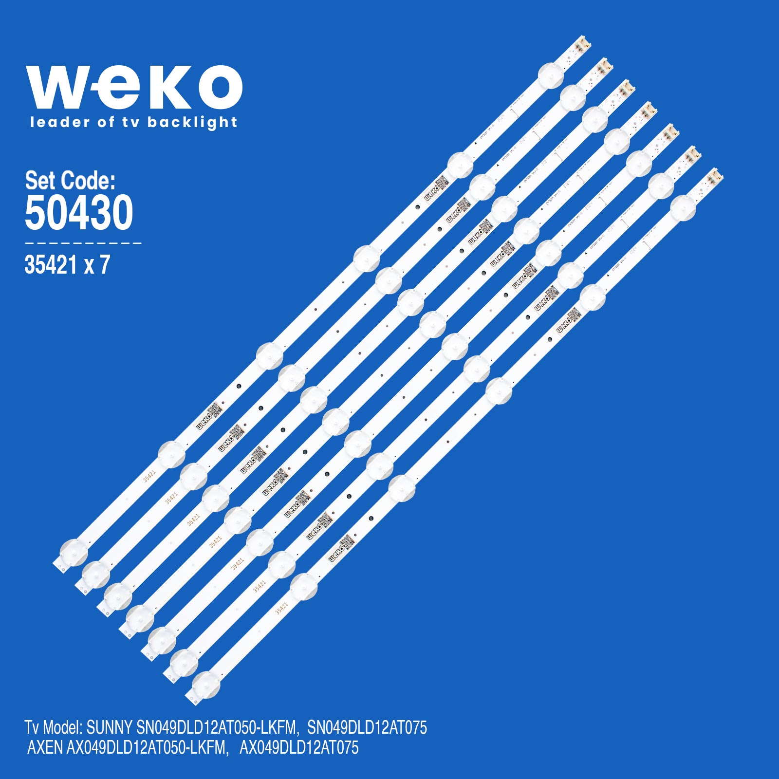 WKSET-5430 35421X7 49" ATMACA DRT_REV.01  7 ADET LED BAR