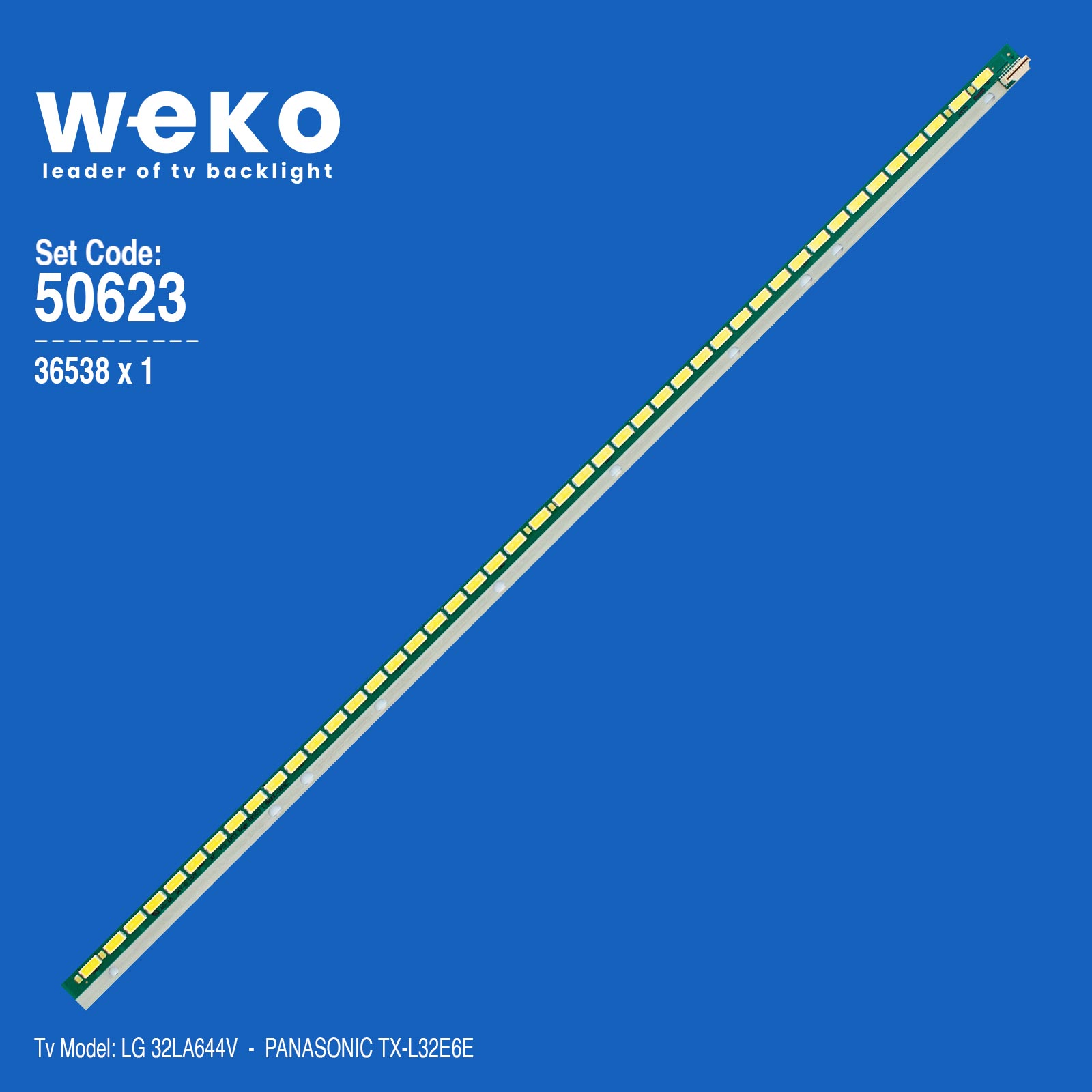 WKSET-5623 36538X1 32" V13 ART3 EDGE REV0.3 1 ADET LED BAR (45LED)