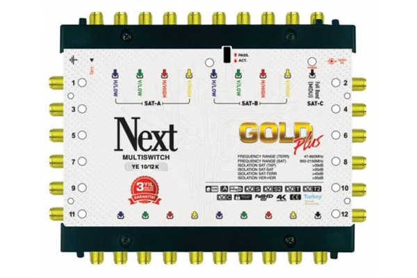 Next 10 Giriş 12 Çıkış Kaskad