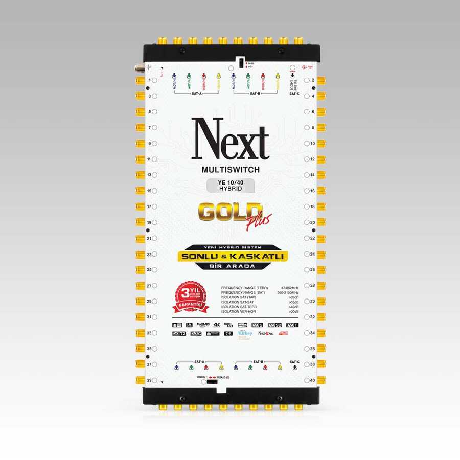 Next 10 Giriş 40 Çıkış Hybrid Multiswitch