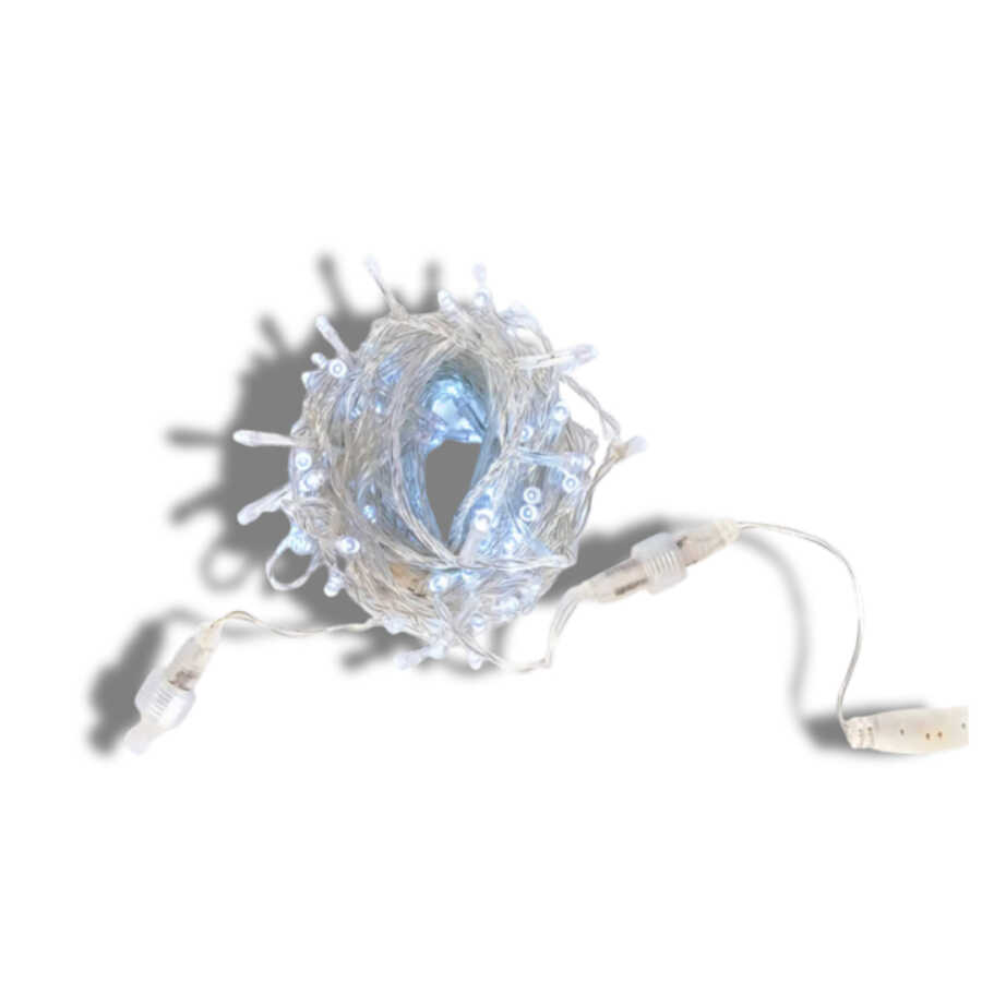 ACK AS90-00403 220v Eklenebilir Ledli Yılbaşı Ağacı Süsleme 6500K Beyaz Işık