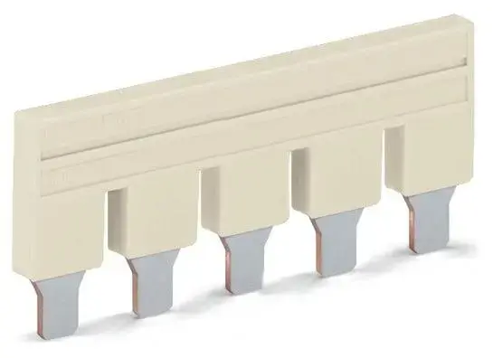 Wago 16 (10) mm2 Klemens için Tarak Tipi Üst Köprü 5'li