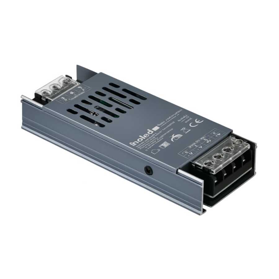 Inoled 200W 16,6A Ultra Slim Şerit Led Trafosu