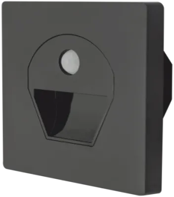 Cata CT-5170 1W Sensörlü Ledli Koridor Armatürü Siyah Kasa Beyaz Işık