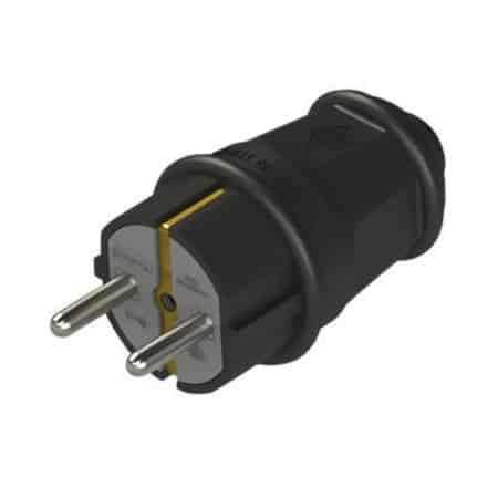 Nead 4000 1x16A Kauçuk Topraklı Fiş Eko Monofaze 1Faz-1Nötr