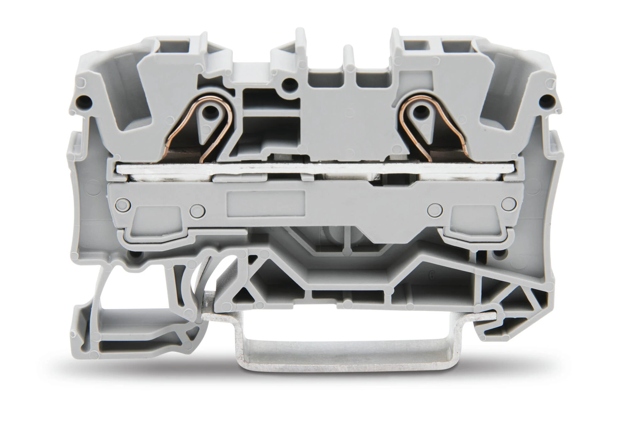 Wago 2 İletkenli Geçiş Klemensi 10(6) mm2