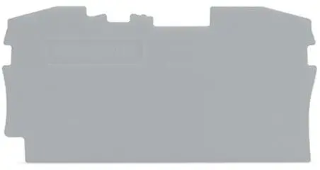 Wago 2006-12xx için Sonlandırma Plakası Gri