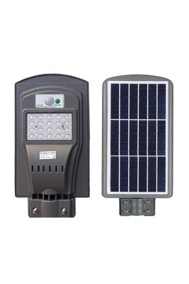 Cata CT-4690 60W Solar Güneş Enerjili Sokak Armatürü 6500K Beyaz Işık Sensörlü(Kumandalı)