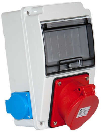 Tplast 220x300 Kombinasyon Kutusu(Boş) 2x(1x16) Montajlı