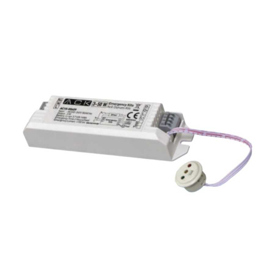 ACK AC15-00609 LED Lambalı Armatürler İçin Acil Durum Kiti