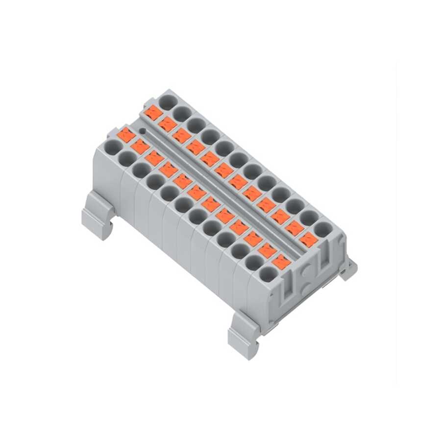 Gwest GW C2.5-24A 0.5-2.5mm2 20-14AWG Ray Dağıtım Bloğu