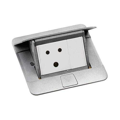 Legrand Pop-Up Döşeme Altı Buat 3 Modül Gri (Boş Kasa)