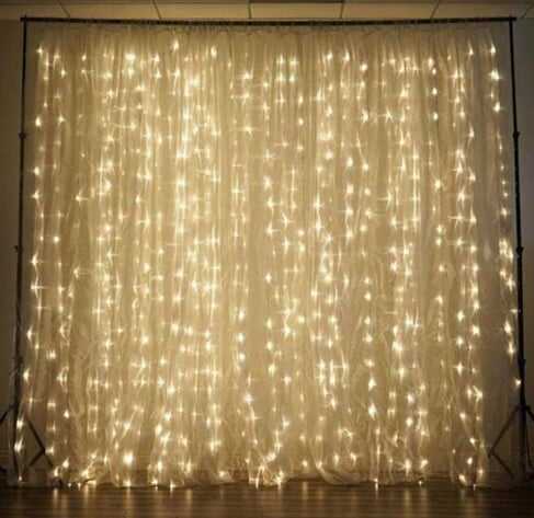 ACK AS90-00300F 220v Eklenebilir 400 Ledli Flaşlı Perde Süsleme 3000K Gün Işığı