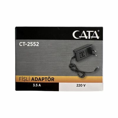 Cata CT-2552 3,5 Amper Fişli Adaptör
