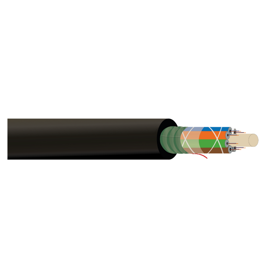 Erat 4 CORE MM 50/125 OM3 SLT SJSA PE Fiber Optik Kablo