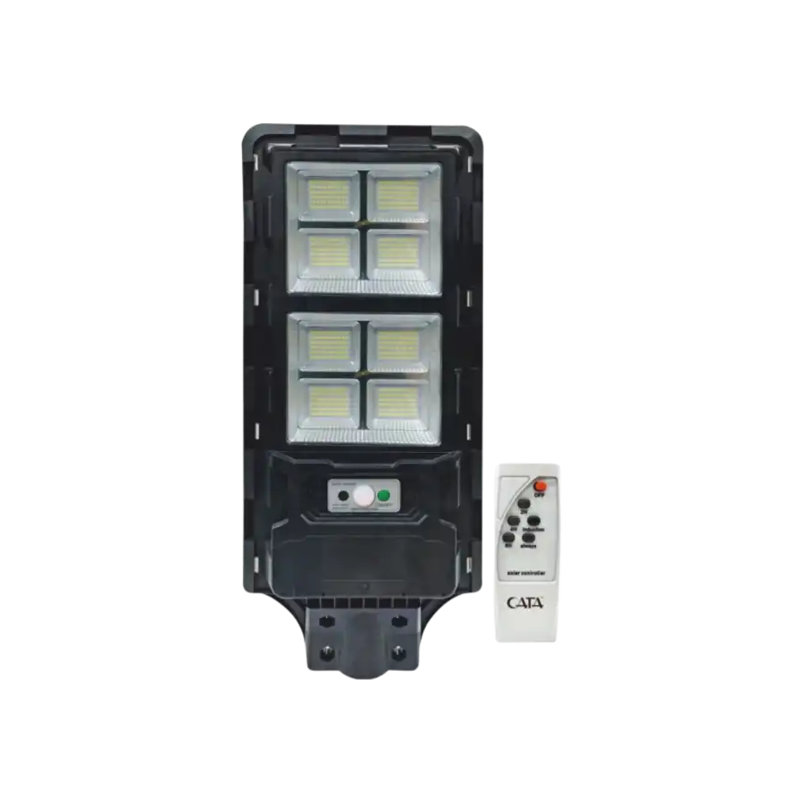Cata CT-4641 250w Solar Sokak Armatürü 6500K Beyaz Işık Sensörlü(Kumandalı)