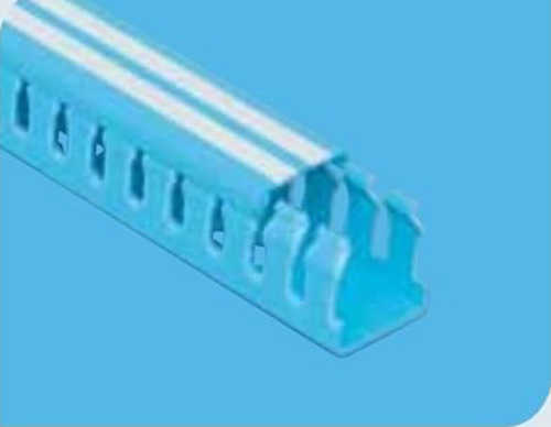 Mutlusan 40X40 KABLO KANALI(DELİKLİ)(MAVİ)(