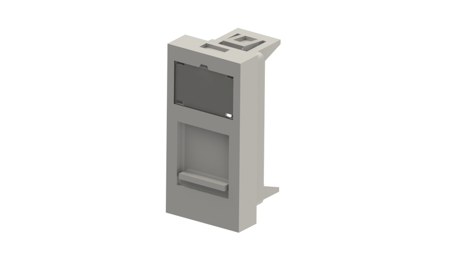 Nead 2053 45x22,5 mm Data/Tel Kapağı Tekli