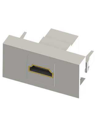 Nead 45x22,5 mm HDMI Dişi Giriş Çıkışlı