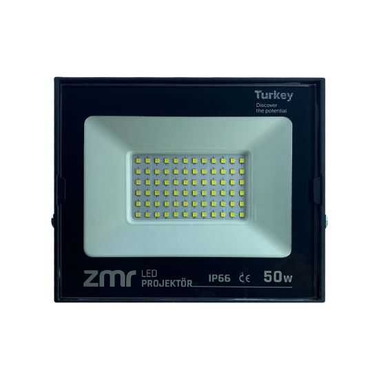 ZMR 50W Led Projektör Beyaz Işık 6500K