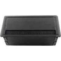 Nead 6 Modül Kare Priz Kutusu Antrasit (Boş Kasa)