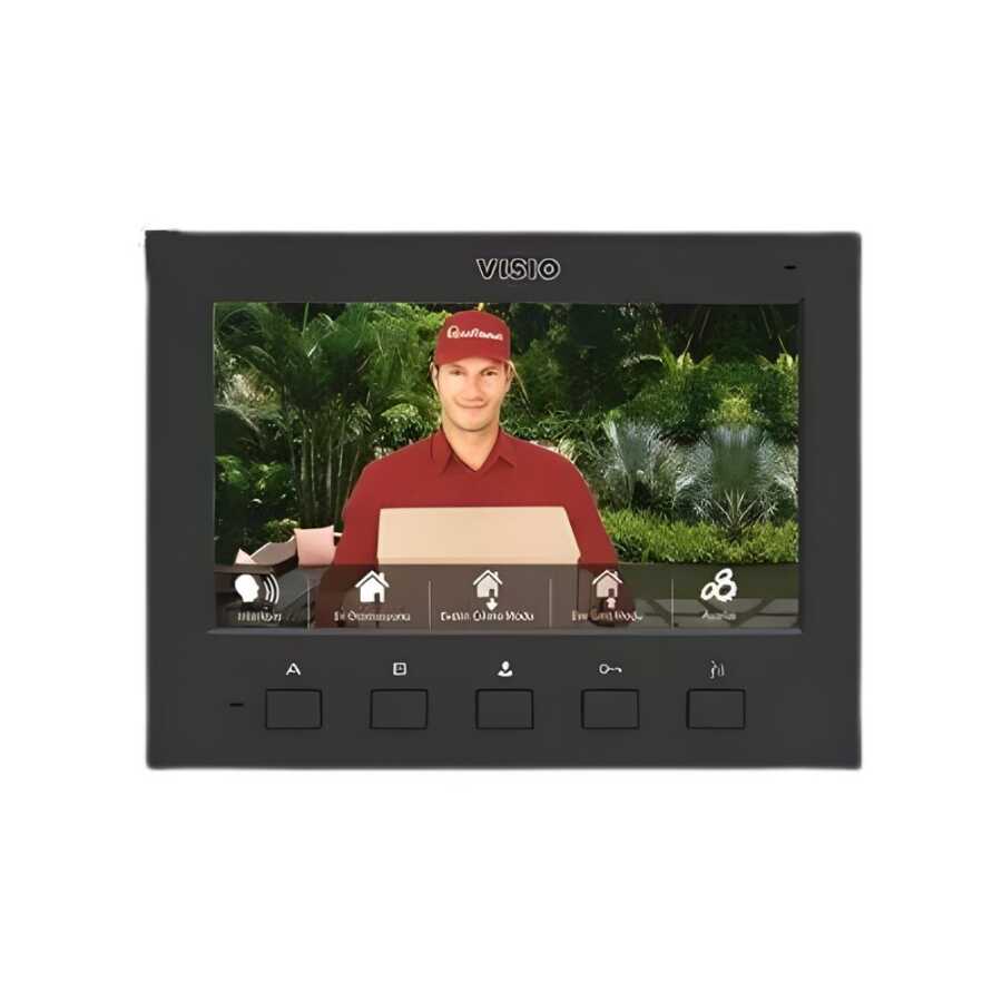 Visio 7'' Görüntülü Diafon Siyah