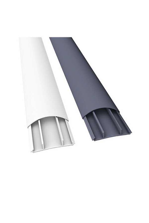 Viko 70x20 Balık Sırtı Kablo Kanal Yapışkan Bantlı Gri (2 Metre) 99100021