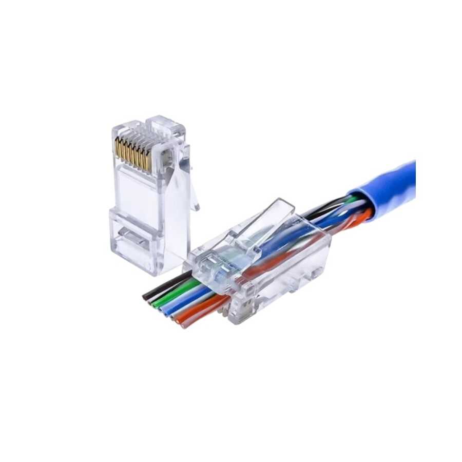 Wellbox CMK-08 8P8C UTP RJ-45 Konekktör CAT 6 (UCU AÇIK)