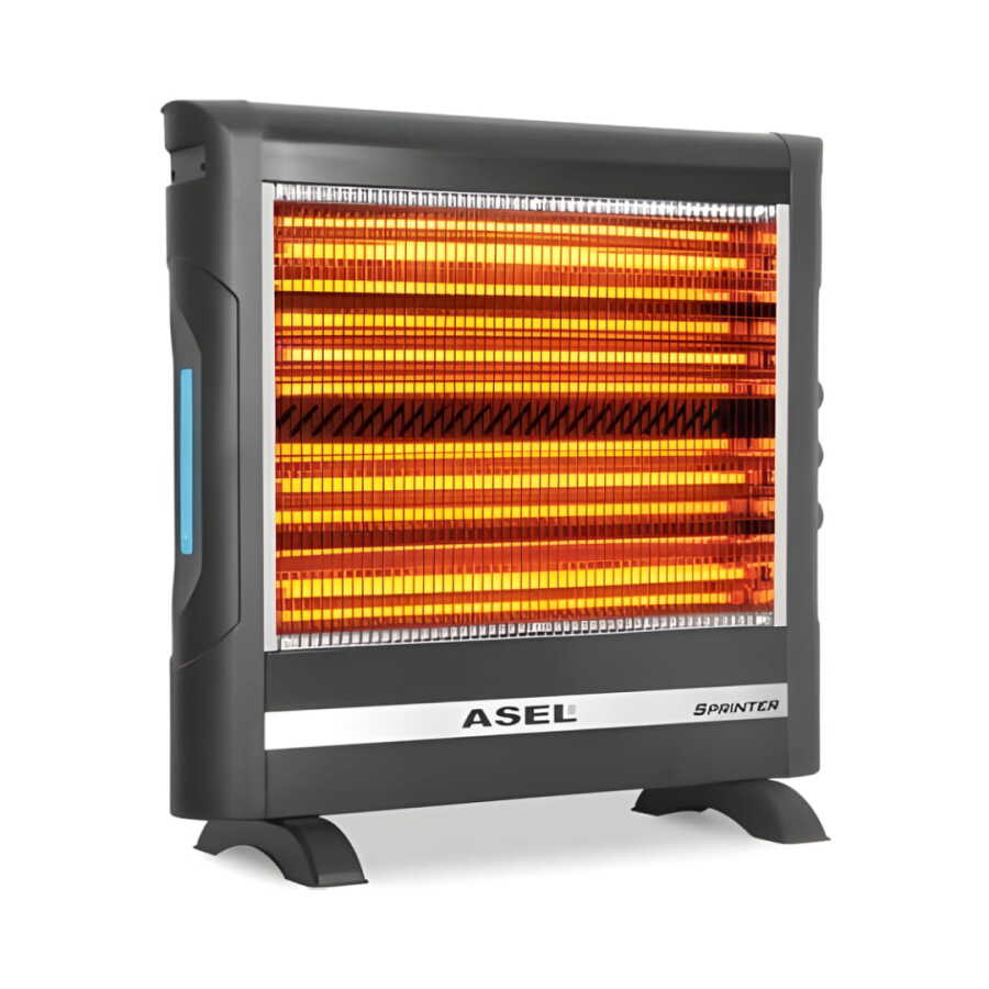 Asel 2800 W Buharlı Fanlı Isıtıcı Soba
