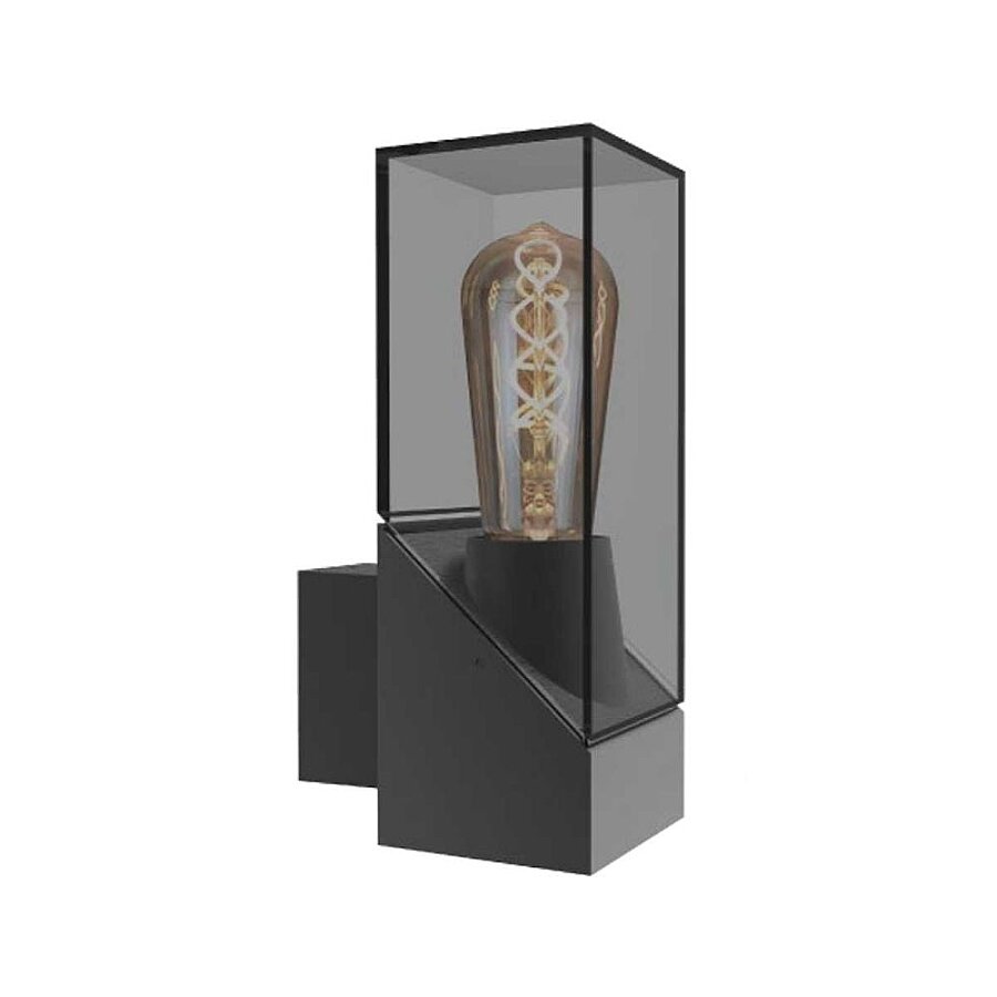 ACK AG36-00522 Karya Set Üstü Bahçe Apliği, Siyah Kasa 250mm E27 