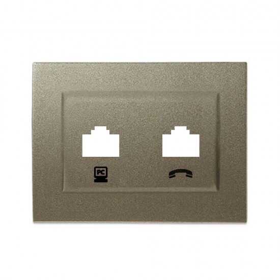 Viko Panasonic Thea Blu Dore Data Nümeris Telefon Prizi Düğme/Kapak