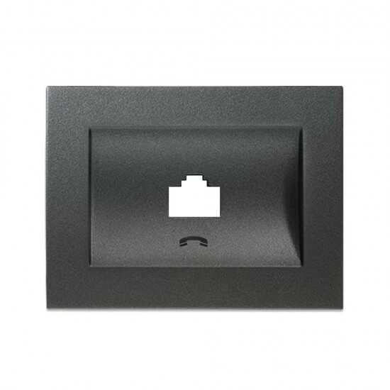 Viko Panasonic Thea Blu Füme Tekli Nümeris Düğme/Kapak