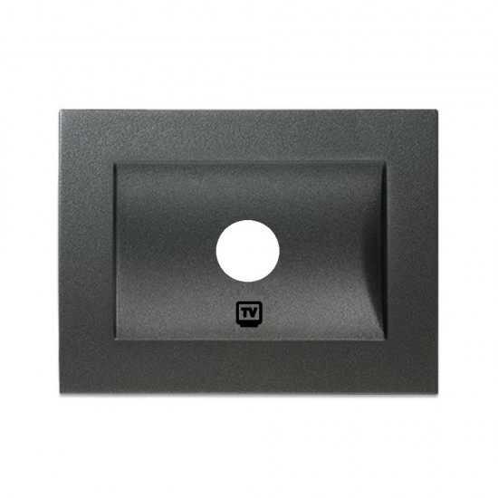 Viko Panasonic Thea Blu Füme TV Prizi Düğme/Kapak