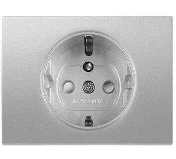 Viko Panasonic Thea Blu Metalik Beyaz Ups Priz Düğme/Kapak