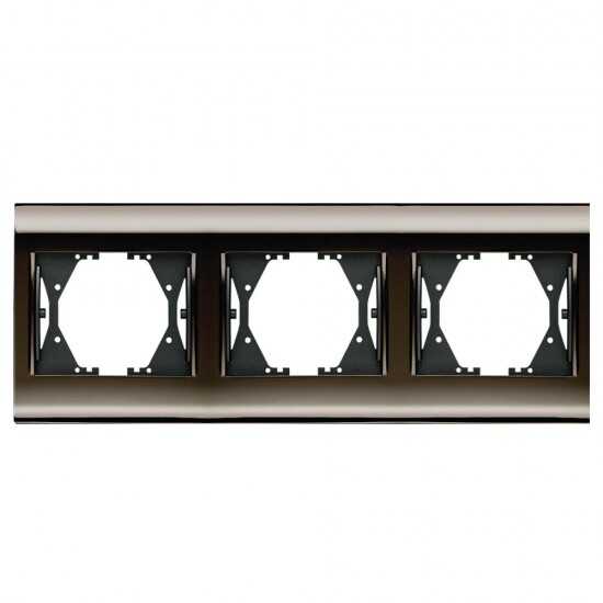 Viko Panasonic Thea Blu Una + Füme Üçlü Çerçeve