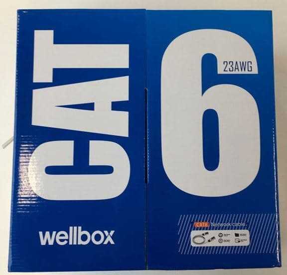 Wellbox Cat6 Utp Ethernet Kablo