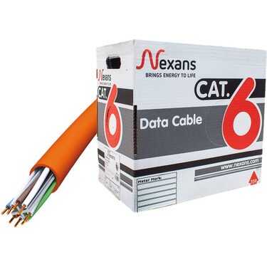 Nexans CAT 6 U/UTP 23 AWG LSOH Turuncu 305m